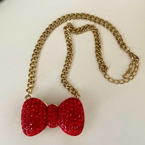 Cute Minnie Bow necklace